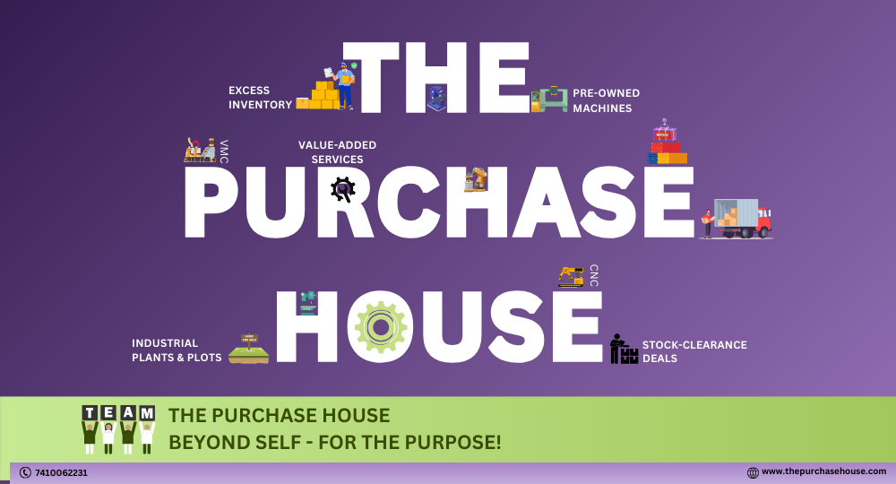 The Purchase House offers efficient and hassle-free solutions for all your surplus equipment needs.

Whether you are a business looking to upgrade your equipment or an individual looking to sell your surplus assets, we