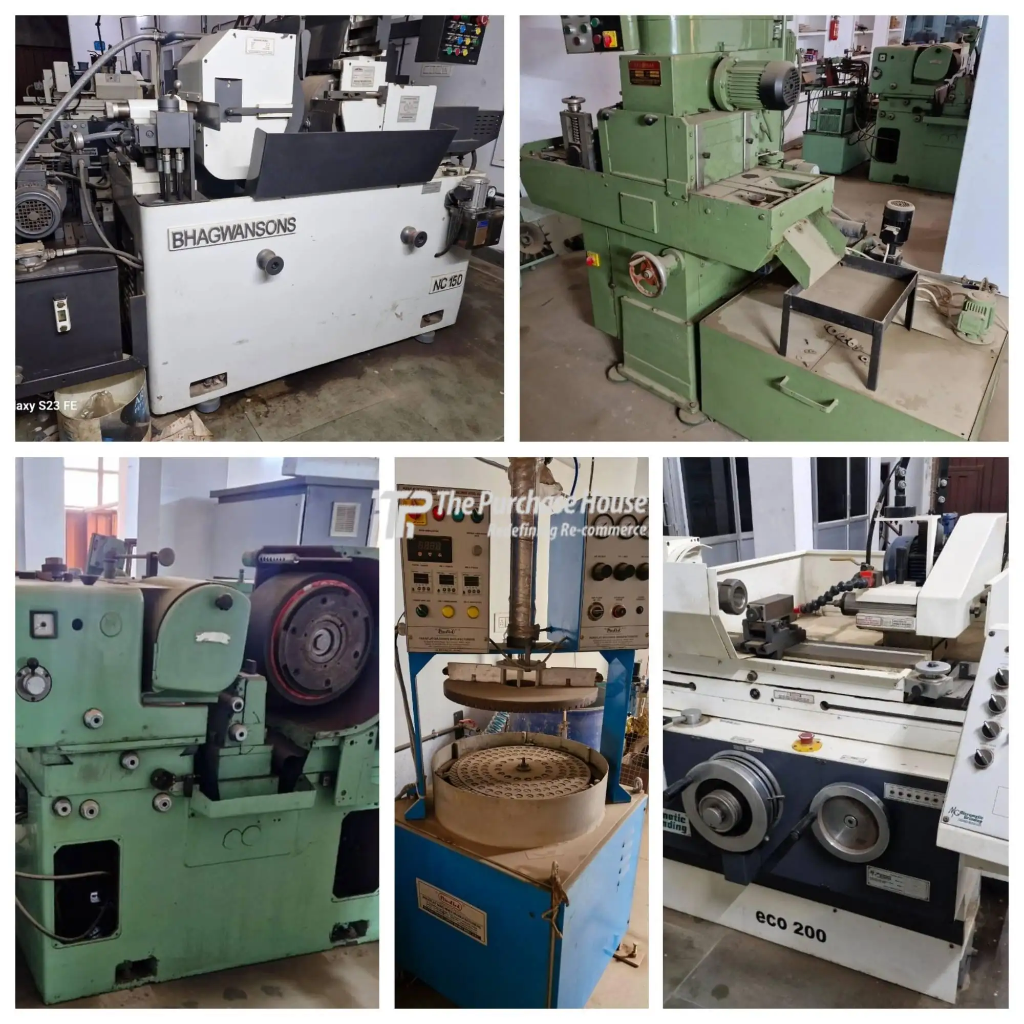 GRINDING MACHINE SETUP